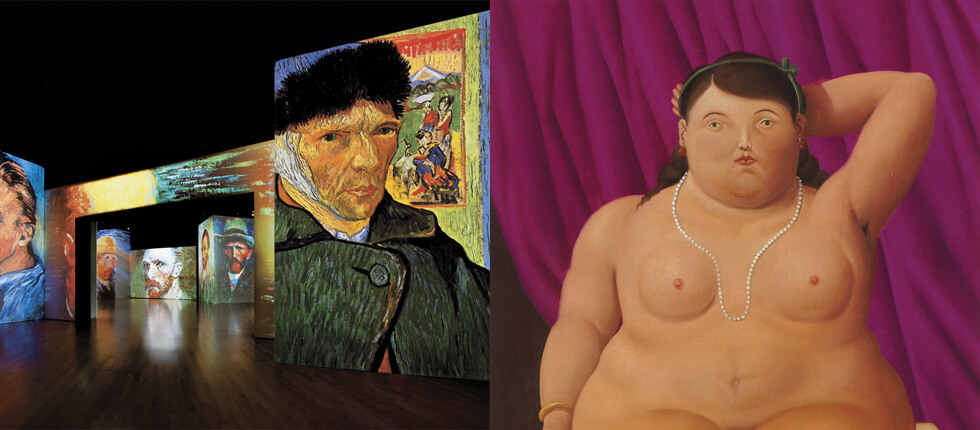 Botero e Van Gogh The Experience a Verona